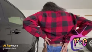 Ebony Thot Fucked the Mechanic for a Oil Change