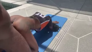 Ebony Thot Gets Fucked for Team Spot