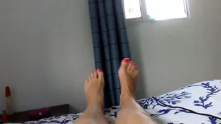 Hello Video for My Legs and Feet Mature Lovers
