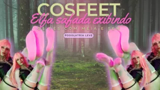 Cosfeet - Gothic Forest Elf and Her Magical Feet