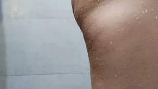The fun of having sex with yourself while bathing is different.