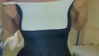 Romanian MILF Dirty Talk Dildo Riding and Orgasm