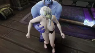 Blonde Witch Take Big Blue Dick - Warcraft Parody