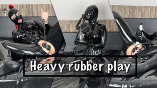 Heavy Rubber Play Time for Miss Fetilicious