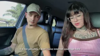 I liked Uber's service and convinced him to pay him with my body