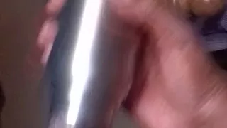 Sexy Tamil male sex with water bottle