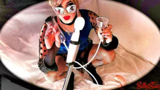 Cute Sissy Deepthroat Sucking Training