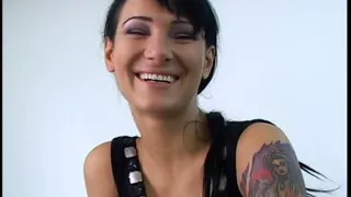 Behind the scenes footage of beautiful models getting ready to film their scenes