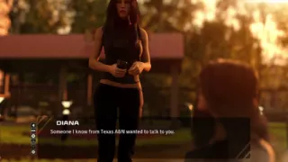 Move the Chains - Stunning Long Haired Brunette Wants to Talk About the Old Days  Taboo Hentai 3D Game