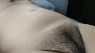 You can watch my hairy pussy while you masturbate.
