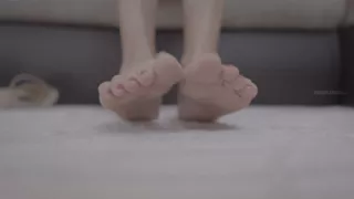 Blonde MILF Teases with Her Perfect Feet