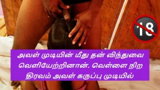 Priya Akka Playing with Hair and Deep Blow Job