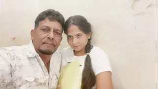 Stepdaughter Finishes her Study work and Have First Time Sex with Grandpa