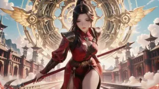 Red Armor Queen in the Floating City! Epic Fantasy Tease.