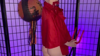 Hot Devil Explore Holes