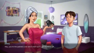 Stepsis Caught me taking panties - Summertime Saga part 12