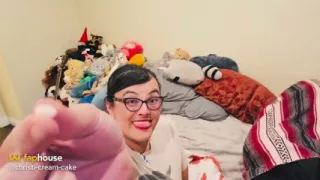Cum with Trans Bimbo MILF Christi Cream Cake