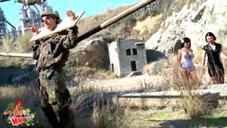 Two Perfect Sluts, Jenny Hard and Mademoiselle Justine Share a Good Military Cock