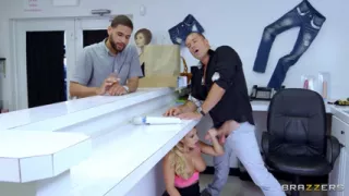 Big Tits at Work - Cali Carter Prefers Masturbating on the Job Until Manager Sean Gives Her Hardcore Sex