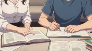 Stepmom's helping in Homework turn into intimation and fucking