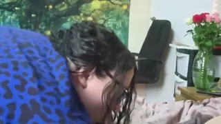 SSBBW Gives Lucky Fan a Blowjob Side on Sensual