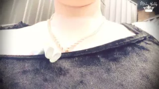 Misha Destroys a Tiny Man Toy by Her Ass, Between Huge Tits, in Mouth, Under Flip Flops and Feet