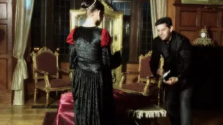 Lady Macbeth expostulates her husband to think about witches oracular utterances