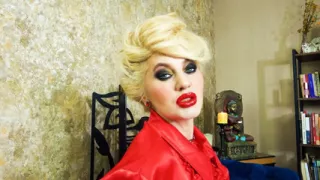 Halloween Red Lipstick Kisses