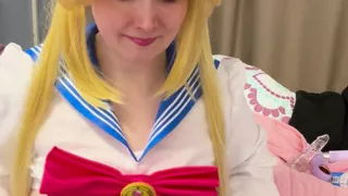 Sailor Moon Masturbation before Halloween