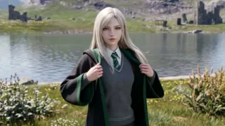 Aria the Elite Sorceress - Blonde Witch 3D Anime POV