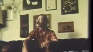 Vintage sex threesome in the bedroom