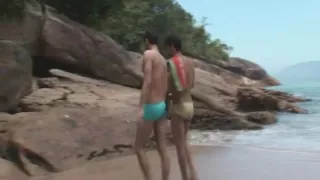 Hot Latino Gay Beach side Hardcore Bareback Anal Pounding