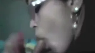 Anny Lee em video antigo amador pagando boquete