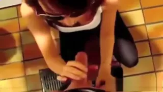 Gozando no rosto da novinha com ?culos