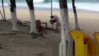 Porno na praia do Recreio 2 - Brad Montana