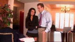 Procurando vaga de empresa e ganhando pau porno sexo