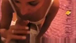 amateur euro girlfriend  pov blowjob