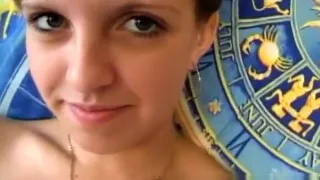 pov homemade amateur girlfriend facial cumshot she loves it