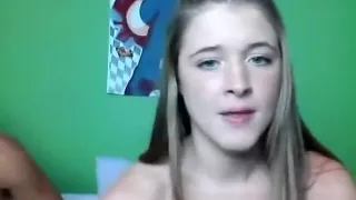 Amateur brunette webcam teen