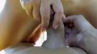 Fabulous homemade Outdoor sex movie