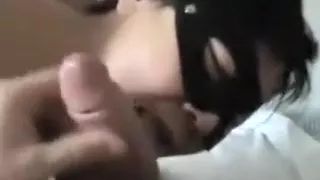 Mature Asian Zorro Blowjob