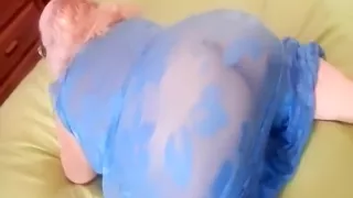 Sexy Ass Wigle In Blue