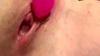 Pulsating Pink Cloud Pussy Drizzles Cum