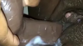 Creamy Black Cunt