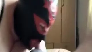 Rubber Hooded Blowjob 2