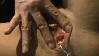 Wet And Horny With Tampon In Pussy