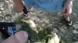 Getting Wanked By The Wife Outside