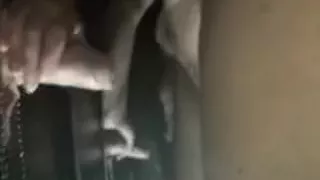 Gloryhole Cumshot On Mature Pussy