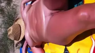 Squirting On Nude Beach