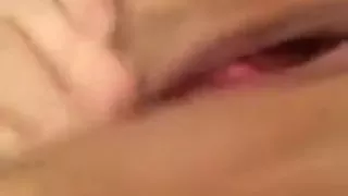 Wanking The Pussy And Squirting To Lubricate Her...